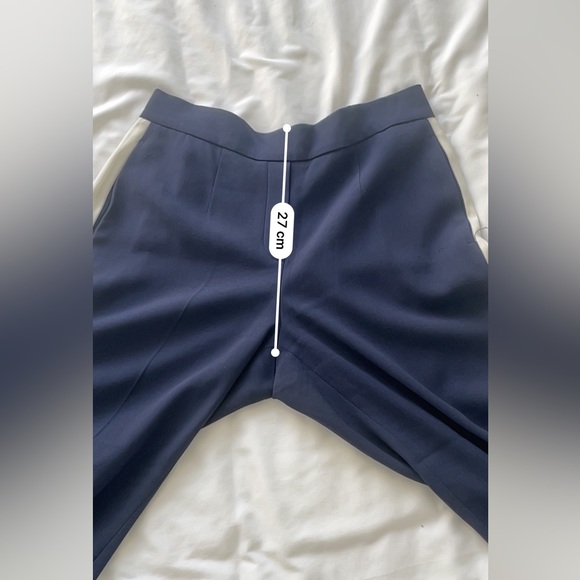 Navy Babaton dress pant with stripe - Picture 8 of 8